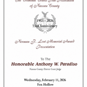 Annual Dinner Event Tickets